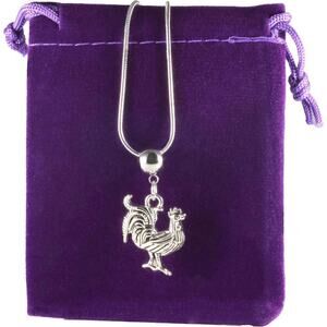 Rooster Jewelry - Rooster Necklace Rooster Decor